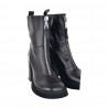 TRONCHETTO CON ZIP STRATEGIA A5283 NERO