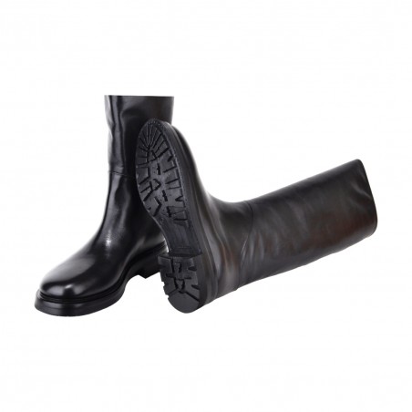 STIVALE IN NAPPA STRATEGIA A5002 NERO