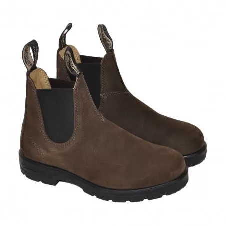 BEATLES EL SIDE BOOT NUBUCK BLUNDSTONE 1606 BROWN