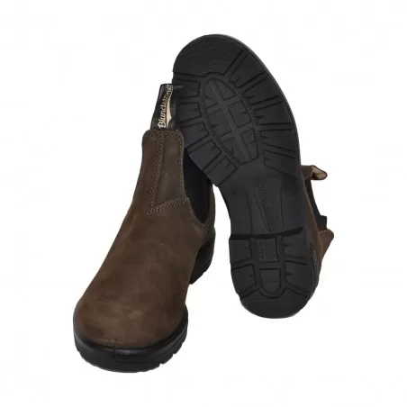 BEATLES EL SIDE BOOT NUBUCK BLUNDSTONE 1606 BROWN