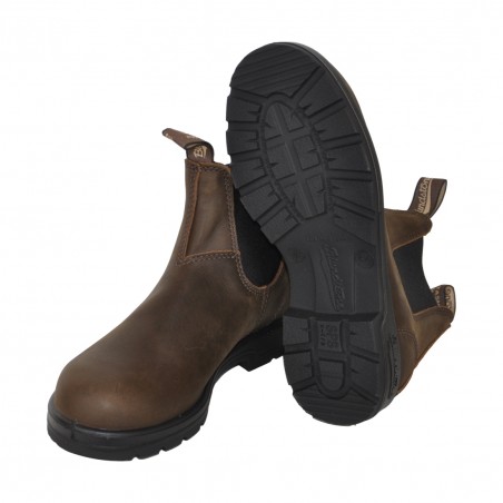 BEATLES EL SIDE BOOT LEATHER / BLUNDSTONE 1609 BROWN
