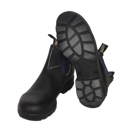 BEATLES EL SIDE BOOT LEATHER BLUNDSTONE 1917 BLACK