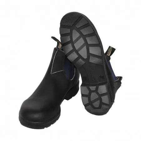 BEATLES EL SIDE BOOT LEATHER BLUNDSTONE 1917 BLACK