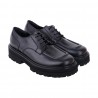 MOCASSINO ALLACCIATO SITON 2953 NERO