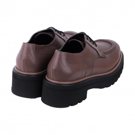MOCASSINO ALLACCIATO SITON 2953 TAUPE