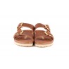 CIABATTA FIBBIE ARIZONA OILED LEATHER BIRKENSTOCK 1011073 COGNAC