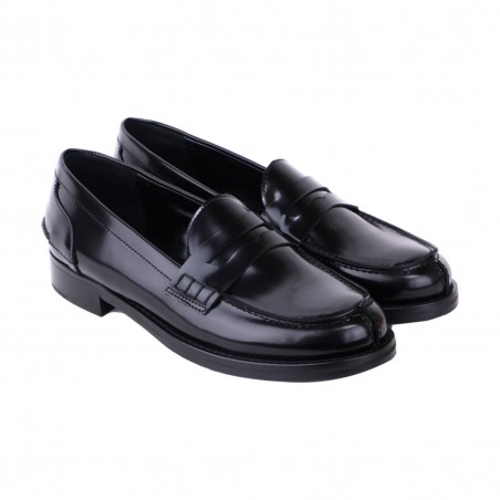 MOCASSINO SPAZZOLATO SITON 540 NERO