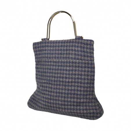 BORSA BRENDA PIED DE POULE LA MILANESA BRE-G GRIGIO