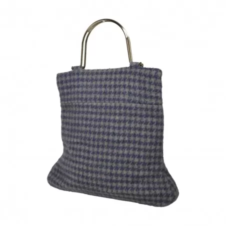 BORSA BRENDA PIED DE POULE LA MILANESA BRE-G GRIGIO