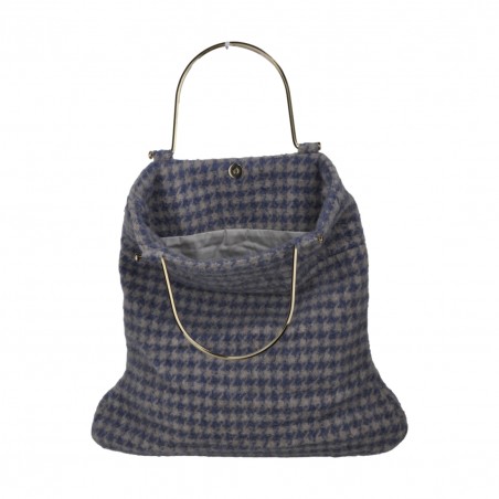 BORSA BRENDA PIED DE POULE LA MILANESA BRE-G GRIGIO