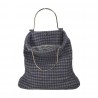 BORSA BRENDA PIED DE POULE LA MILANESA BRE-G GRIGIO