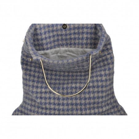 BORSA BRENDA PIED DE POULE LA MILANESA BRE-G GRIGIO