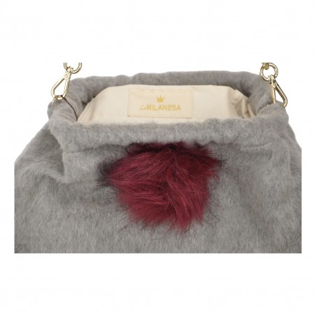 BORSA DORY LA MILANESA DOR-G GRIGIO