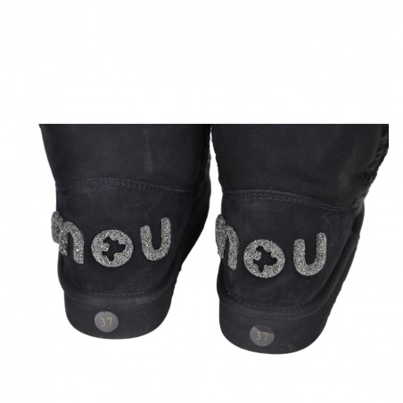 ESKIMO 18 GLITTER LOGO MOU MU.FW101050A BKBK