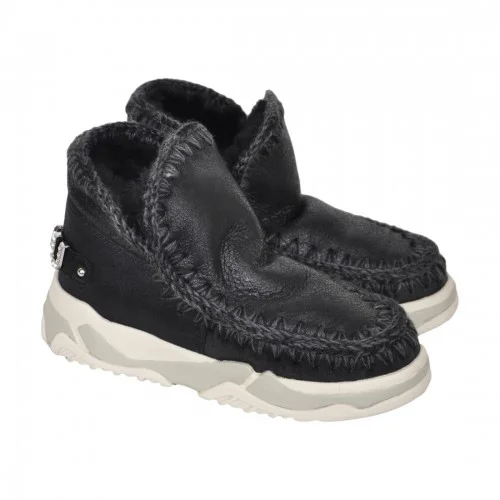 ESKI TRAINER LOGO RHINESTONE MOU MU.FW201013B CBKG