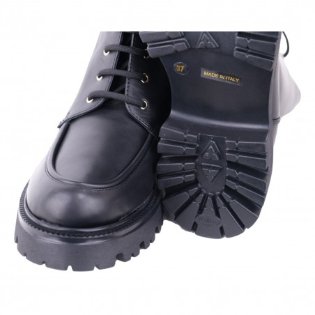 POLACCO CON LACCI E ZIP LA PARIGINA S3503-G NERO