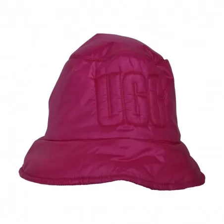 AW QUILTED LOGO BUCKET HAT UGG UGA21628 NOPK