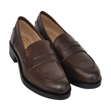 MOCASSINO NAPPA LA PARIGINA V7101-944-G CACAO
