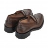 MOCASSINO NAPPA LA PARIGINA V7101-944-G CACAO