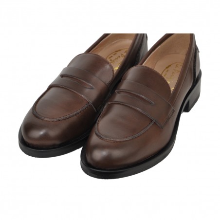 MOCASSINO NAPPA LA PARIGINA V7101-944-G CACAO