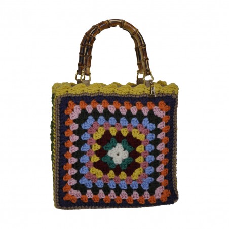 BORSA CROCHET MEDIA DUE MANICI LA MILANESA XW2 BB