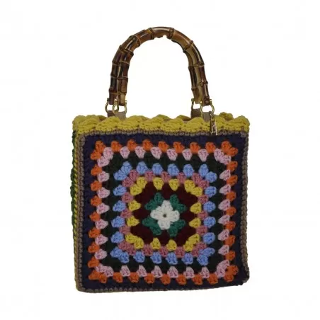 BORSA CROCHET MEDIA DUE MANICI LA MILANESA XW2 BB