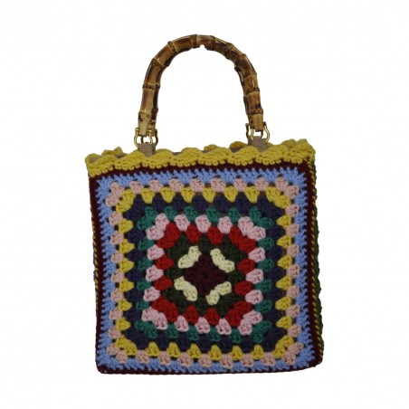 BORSA CROCHET MEDIA DUE MANICI LA MILANESA XW2 BB