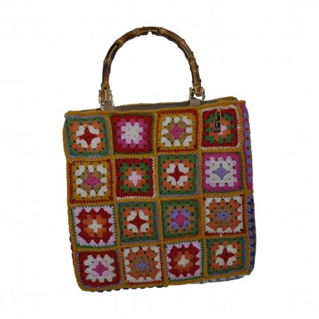 BORSA CROCHET MEDIA DUE MANICI LA MILANESA XWC2 O