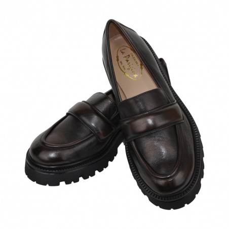 MOCASSINO LA PARIGINA Y9300-306-G BROWN