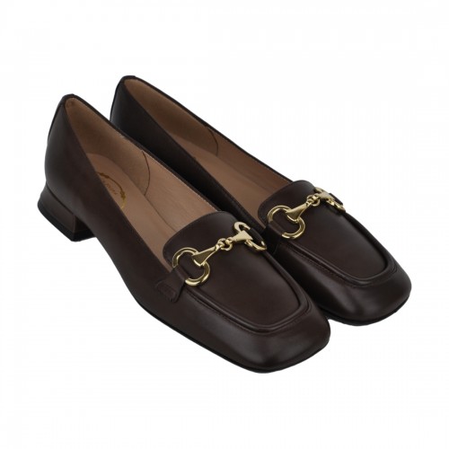 MOCASSINO CON MORSETTO LA PARIGINA Z8301-131-M CACAO
