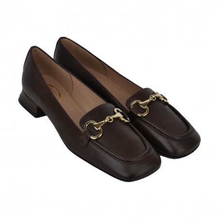 MOCASSINO CON MORSETTO LA PARIGINA Z8301-131-M CACAO