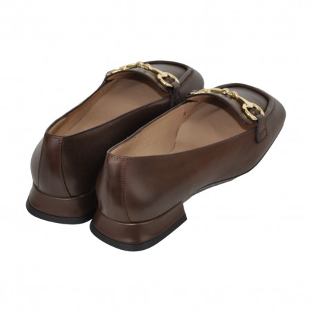 MOCASSINO CON MORSETTO LA PARIGINA Z8301-131-M CACAO