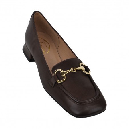 MOCASSINO CON MORSETTO LA PARIGINA Z8301-131-M CACAO