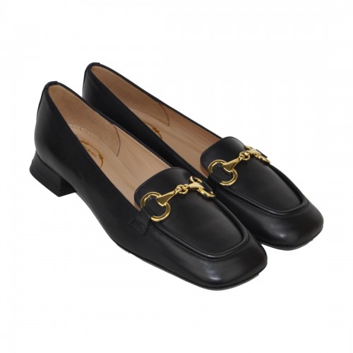MOCASSINO CON MORSETTO LA PARIGINA Z8301-131-M NERO
