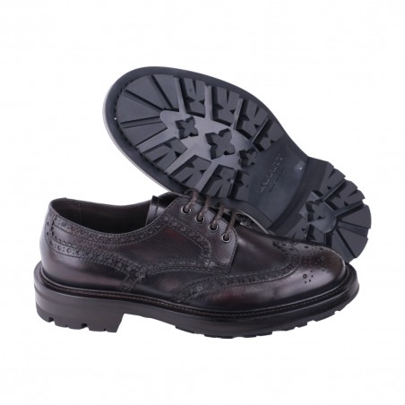 DERBY DUILIO IN PELLE BARRETT 222U042.18 WENGE