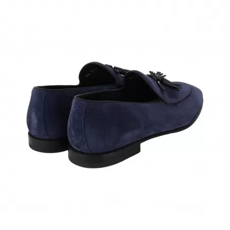 PANTOFOLA CON NAPPINA / BARRETT 201U069.3 NAVY