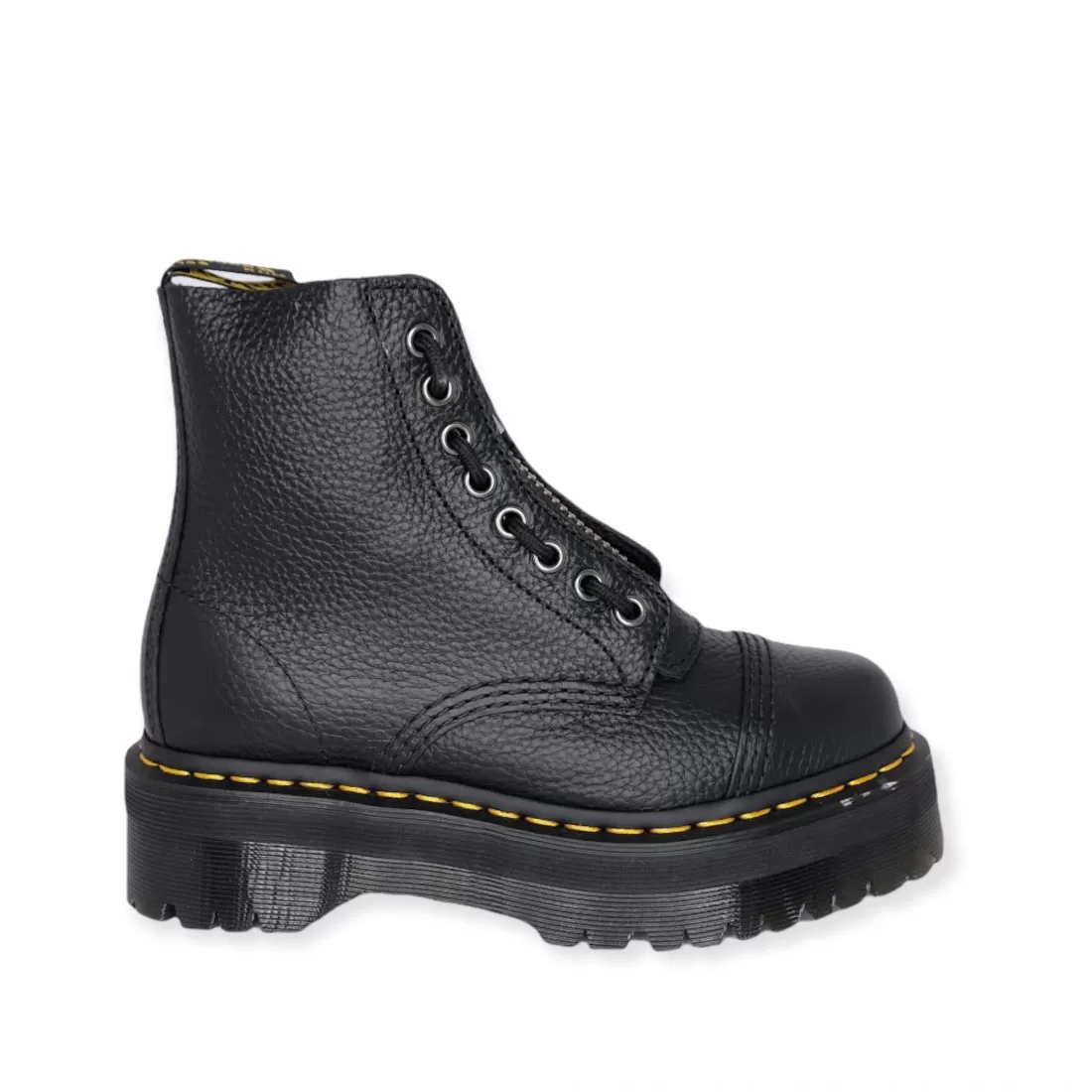 PLATFORM BOOT WITH ZIP DR. MARTENS SINCLAIR BLACK