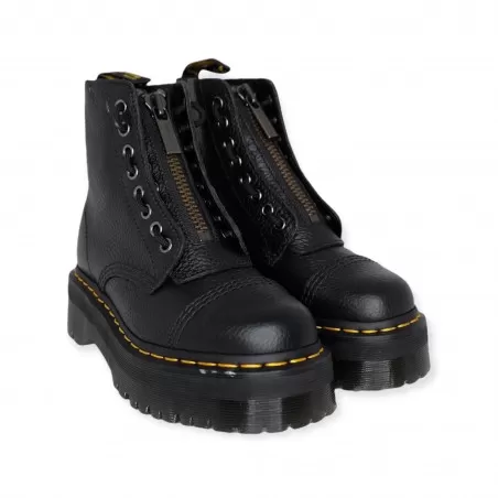 PLATFORM BOOT WITH ZIP DR. MARTENS SINCLAIR BLACK