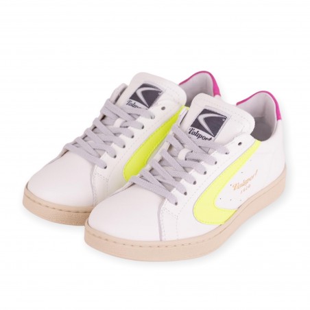 SNEAKERS TOURNAMENT-MIX NAPPA VALSPORT VT1007W B.CO/GIALLOFLUO
