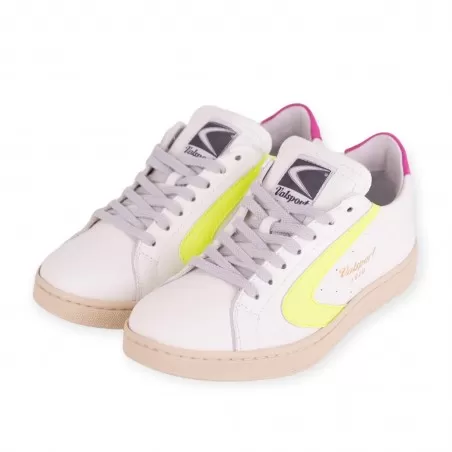SNEAKERS TOURNAMENT-MIX NAPPA VALSPORT VT1007W B.CO/GIALLOFLUO