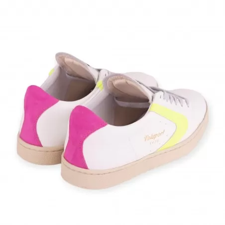 SNEAKERS TOURNAMENT-MIX NAPPA VALSPORT VT1007W B.CO/GIALLOFLUO