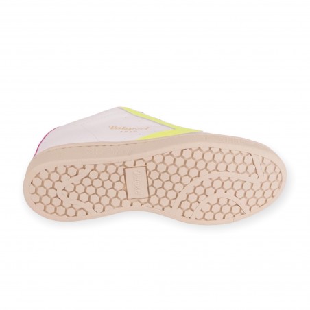 SNEAKERS TOURNAMENT-MIX NAPPA VALSPORT VT1007W B.CO/GIALLOFLUO
