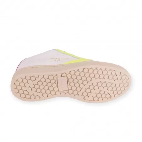 SNEAKERS TOURNAMENT-MIX NAPPA VALSPORT VT1007W B.CO/GIALLOFLUO