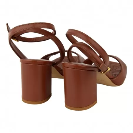 SANDALO NAPPA GIAMPAOLO VIOZZI MAL7066 CUOIO