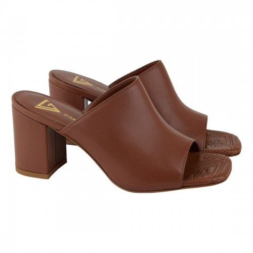 SABOT NAPPA GIAMPAOLO VIOZZI MAL7071 CUOIO