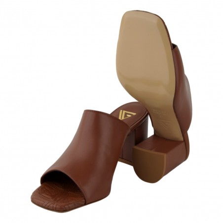 SABOT NAPPA GIAMPAOLO VIOZZI MAL7071 CUOIO