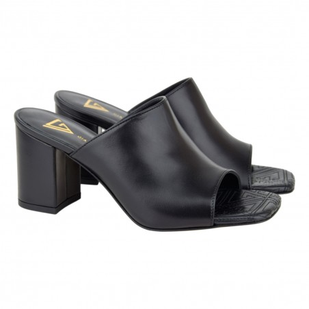 SABOT NAPPA GIAMPAOLO VIOZZI MAL7071 NERO