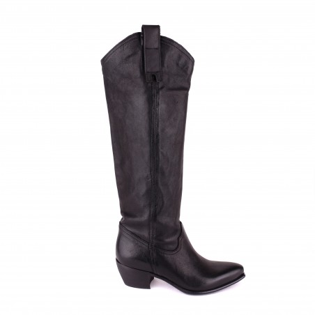 STIVALE TEXANO WASH REP-KO T201 NERO