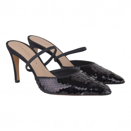 CHANEL PAILLETTES ELASTICO ROBERTO FESTA POSIK NERO