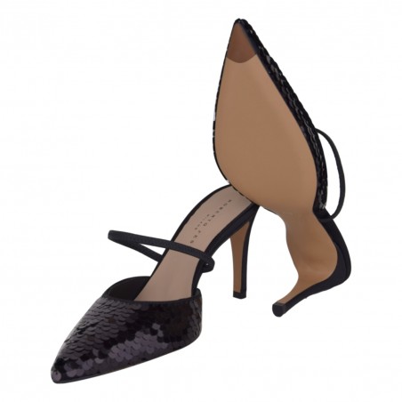 CHANEL PAILLETTES ELASTICO ROBERTO FESTA POSIK NERO